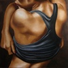 MARCELLE - 100x100 cm - oil on canvas
